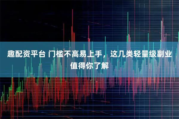 趣配资平台 门槛不高易上手，这几类轻量级副业值得你了解