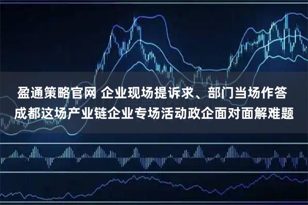 盈通策略官网 企业现场提诉求、部门当场作答 成都这场产业链企业专场活动政企面对面解难题